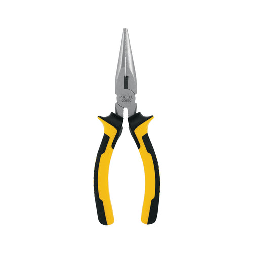Pinza punta y corte 6" Pretul Cod 22670 PPC-6PX mango Comfort Grip