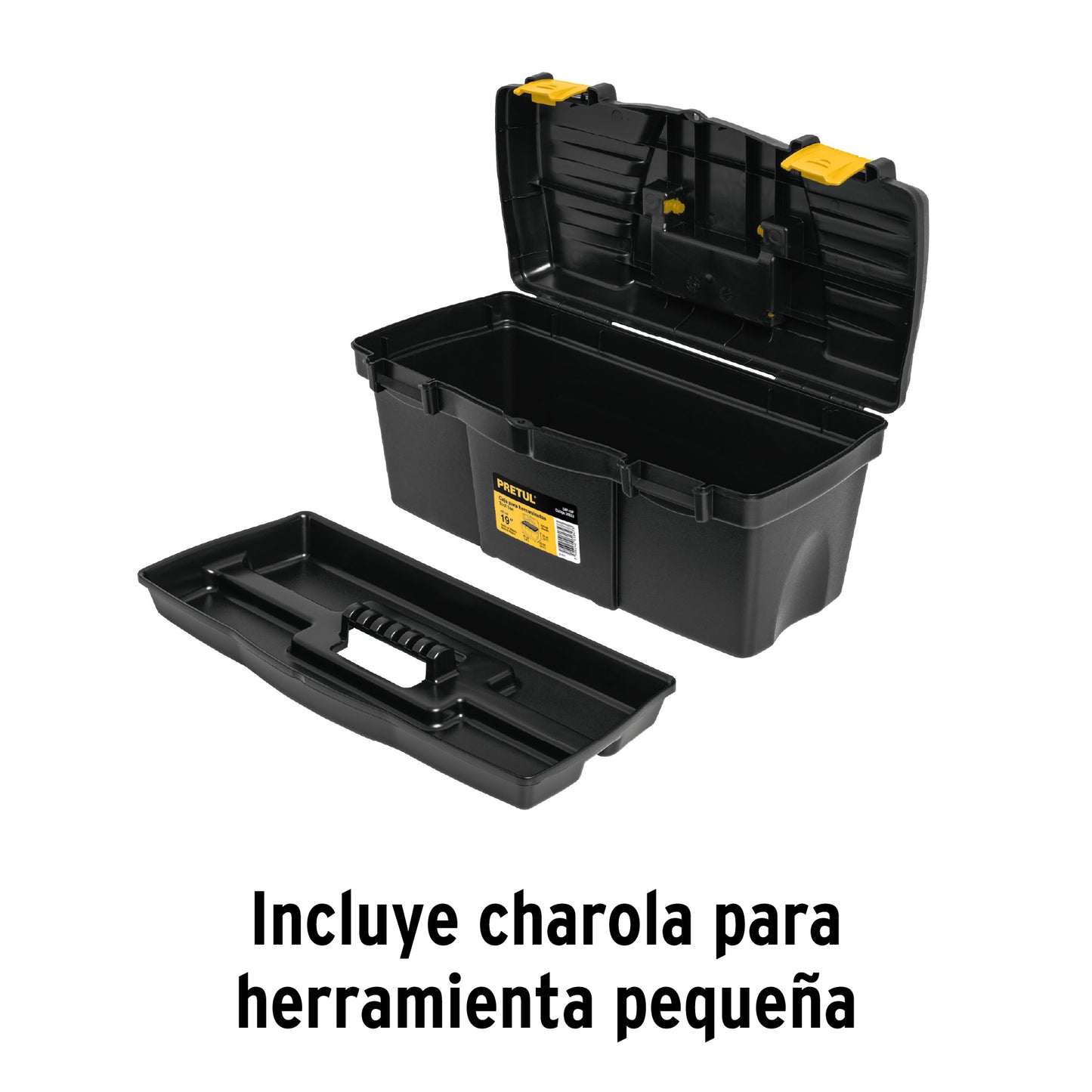 Caja de herramientas Pretul Cod 20533 CHP-19P de 19" sin compartimiento