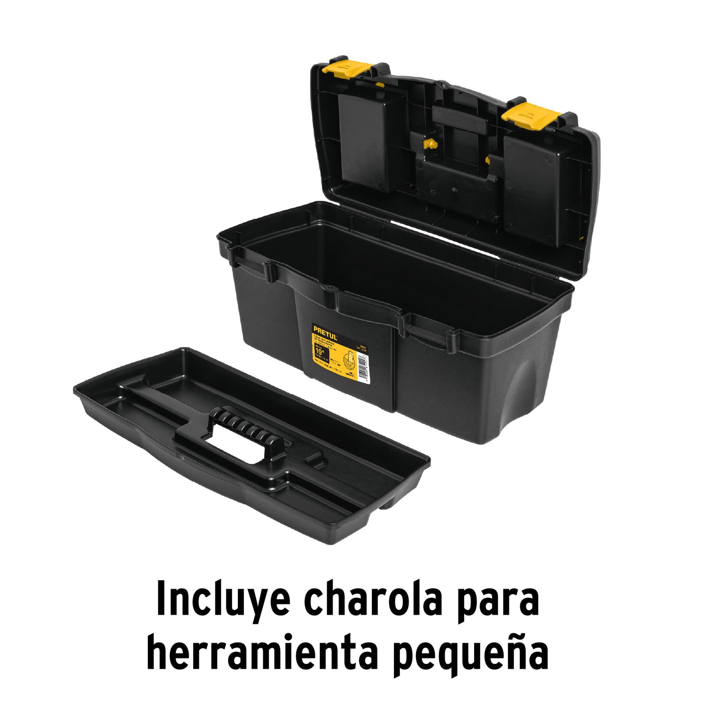 Caja de herramientas Pretul Cod 20604 CHP-19CP de 19" con compartimentos