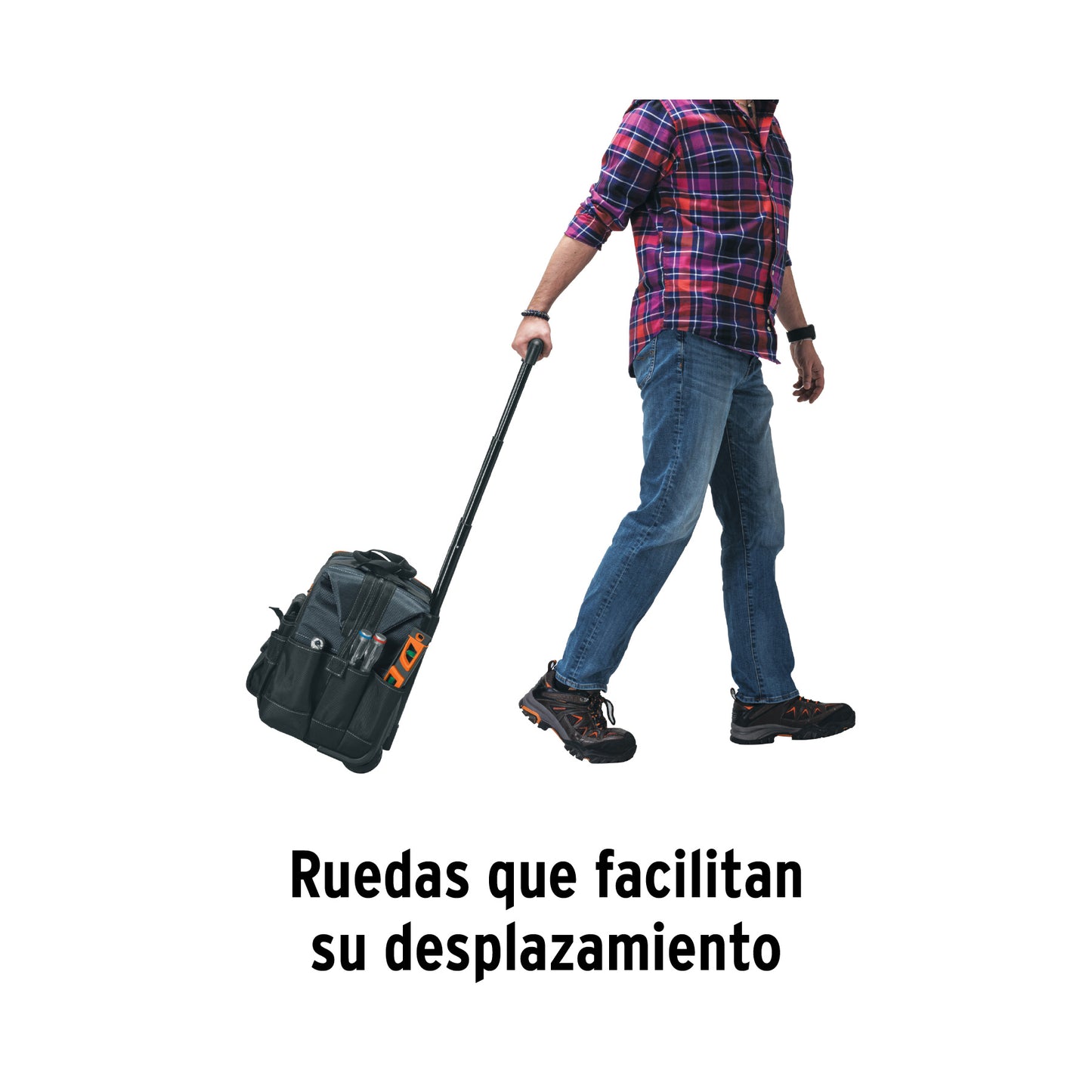 Maleta portaherramientas Truper Expert Cod 101902 MALE-22R, con ruedas