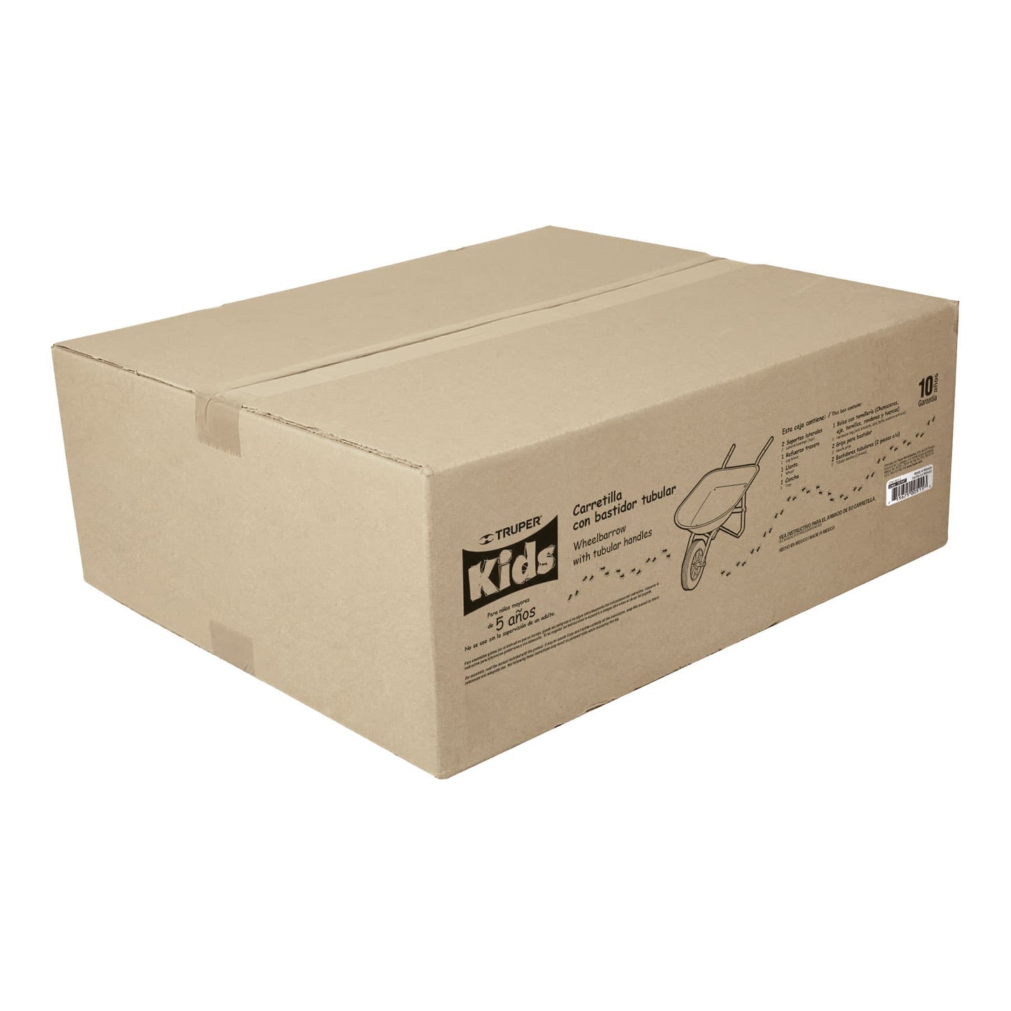 Carretilla para niños Truper Cod 10440 CAR-KID-T Concha Plástica 54 x 38 cm