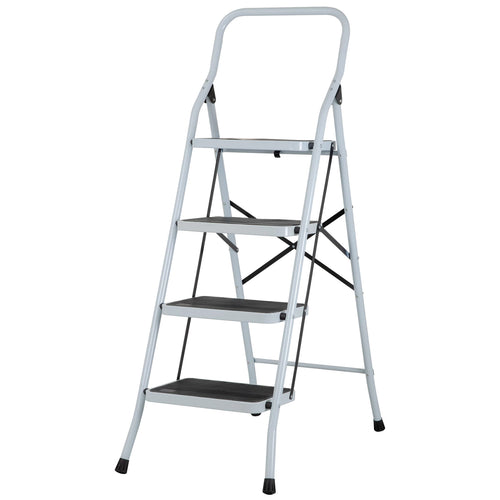 Escalerillas Plegable Pretul Cod 24122 ESTU-4P 4 peldaños acero