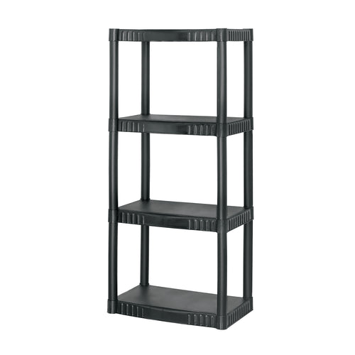 Estante Plástico 4 repisas Pretul Cod 25075 EST-4P Cap. 27 kg 123x36x56