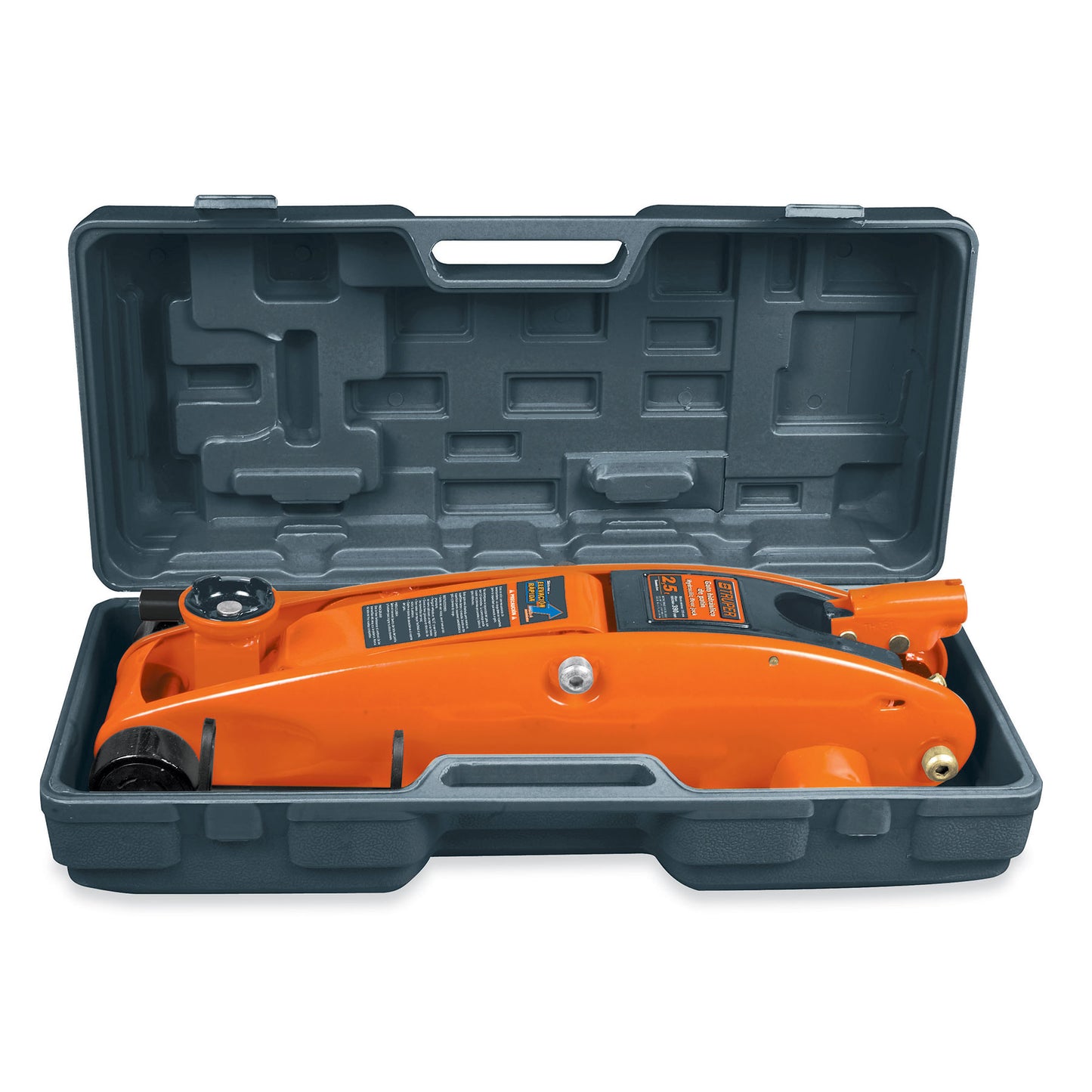 Gato Hidráulico patin Truper Cod 14946 GAPA-250 2.5t 57 movimientos maletín