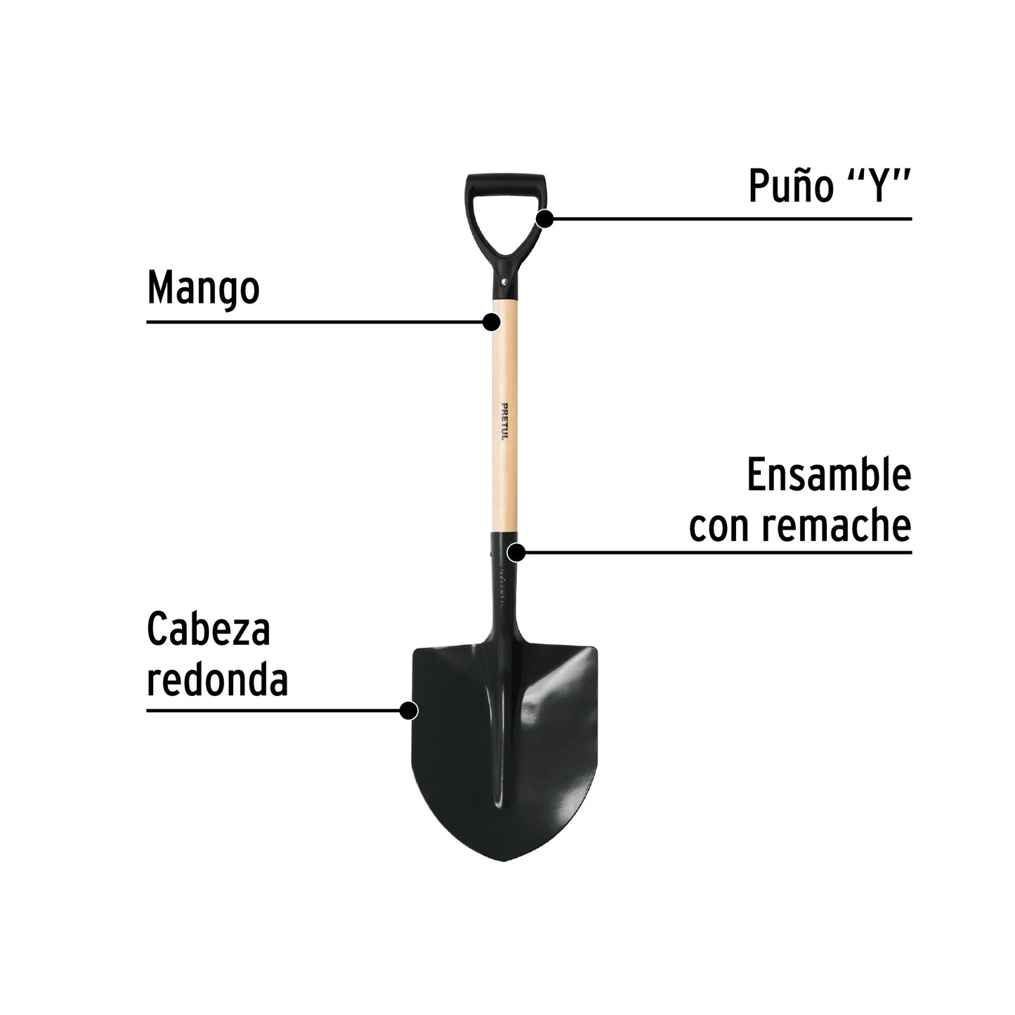 Pala lampa cuchara Pretul Cod 20568 PC-PEP Perú