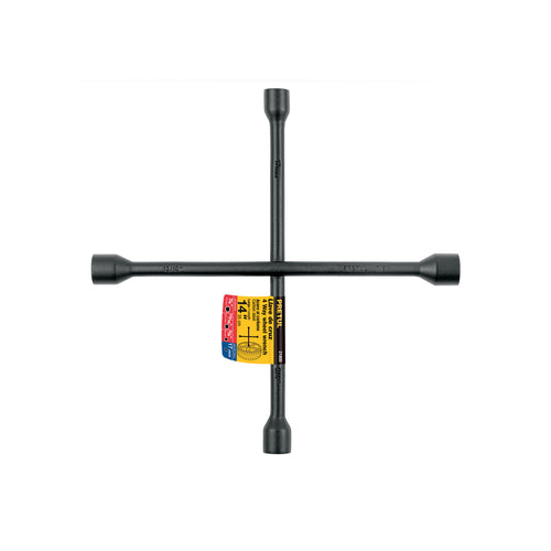 Llave de cruz 14 pretul Cod 21800 LLCR-14P con acabado negro mate