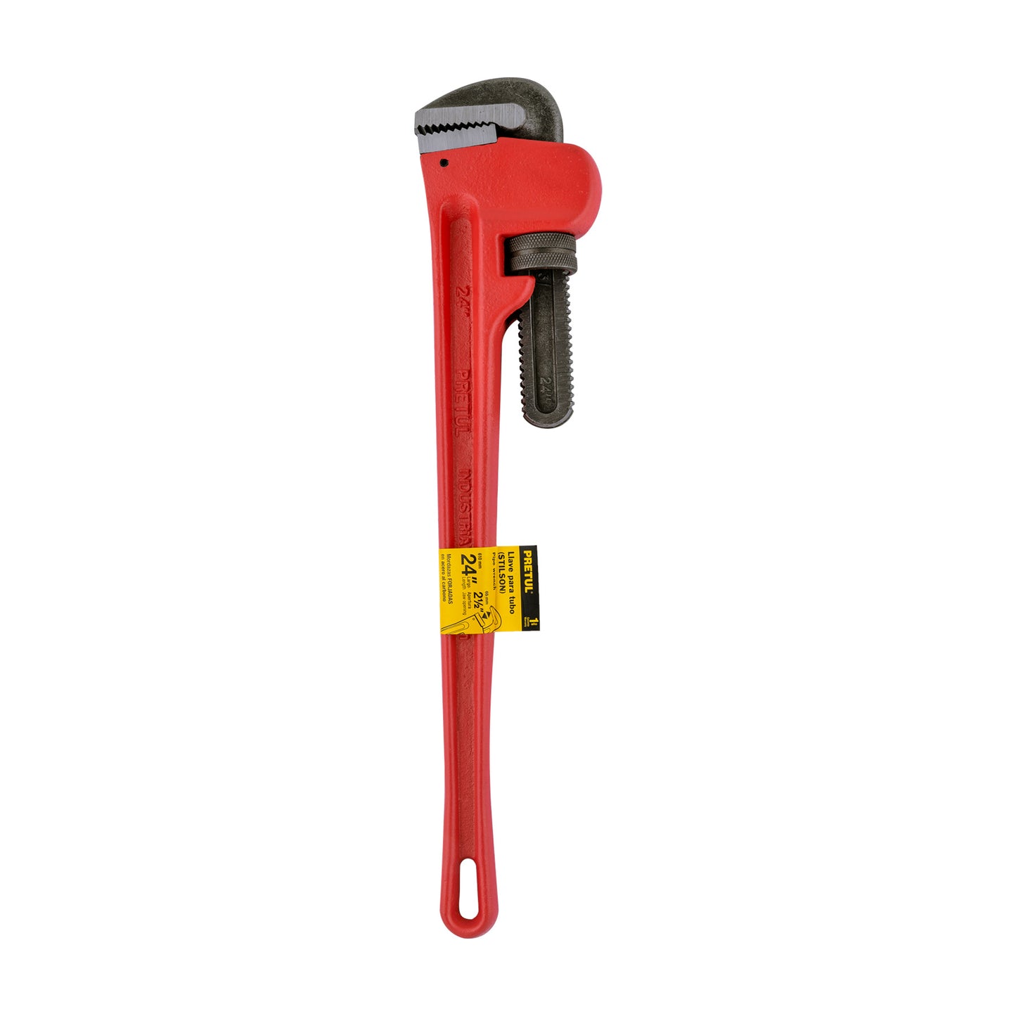 Llave stilson 24" Pretul Cod 22015 STI-24P cuerpo de hierro maleable