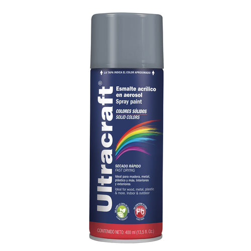 Pintura en aerosol Ultracraft Cod 40032 PA-GR-U gris Ultra