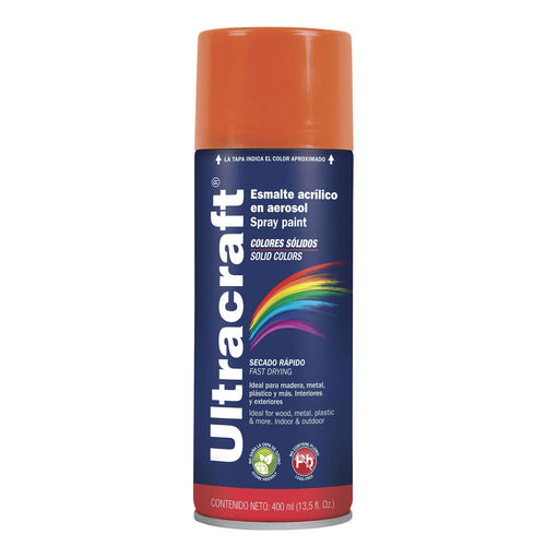 Pintura en aerosol Ultracraft Cod 40036 PA-NA-U naranja Ultra
