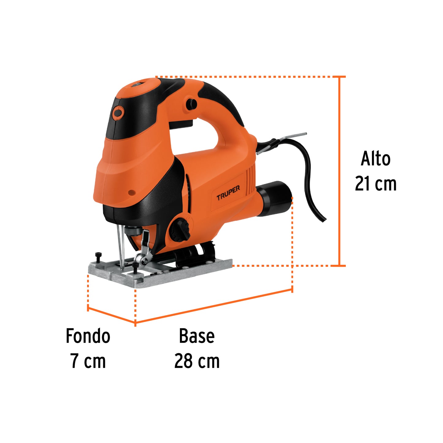 Sierra Caladora Truper Cod 15469 CALA-A5-2 profesional 220V 750W