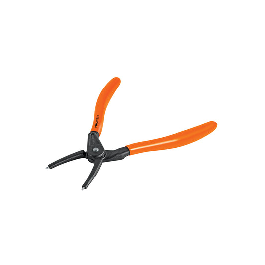 Pinza punta recta Truper Cod 17361 PA-366 7" para cerrar anillos mango de PVC