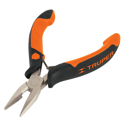 Mini pinza de punta y corte Truper Cod 17366 PM-PU4 5" mango Comfort Grip