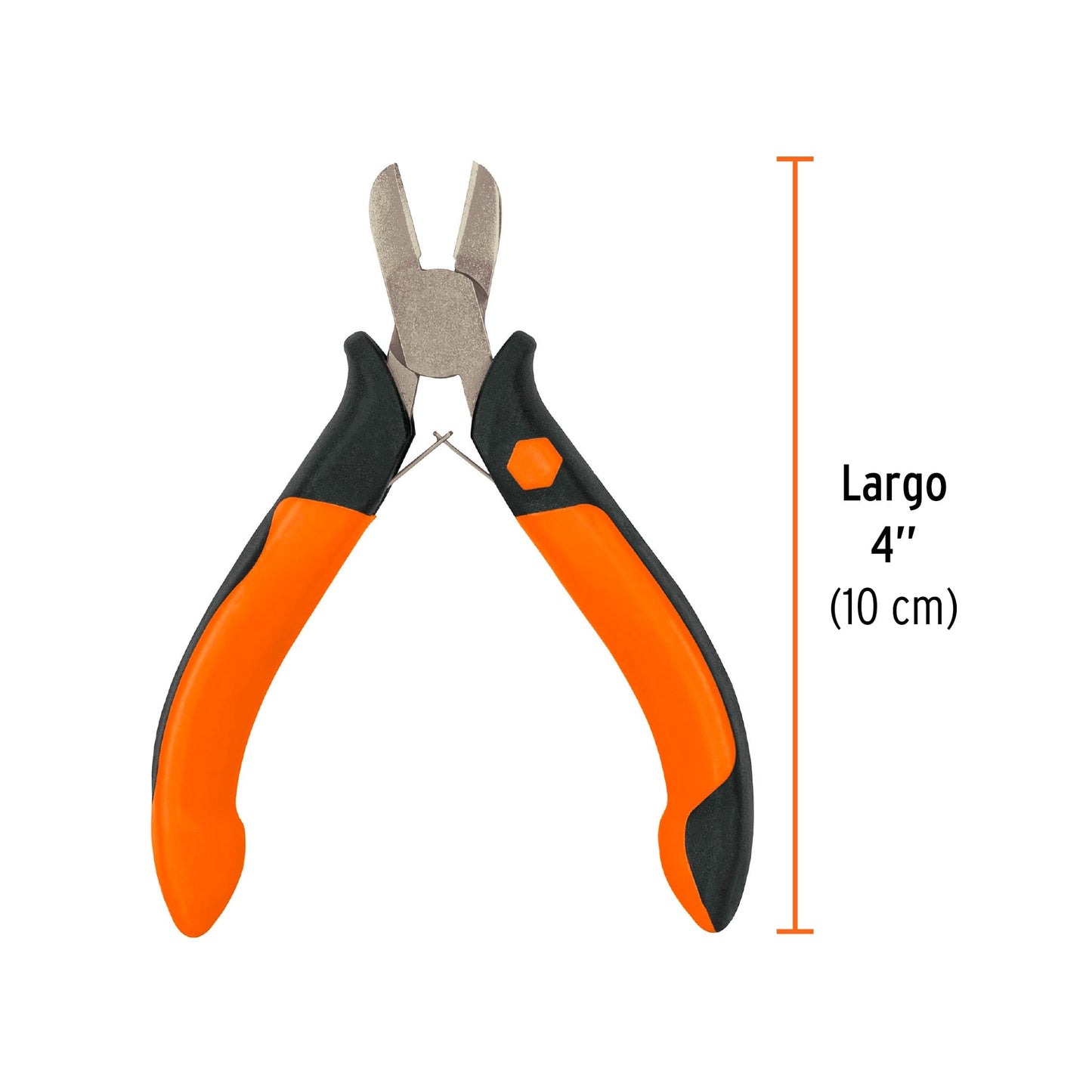 Mini pinza de corte diagonal Truper Cod 17367 PM-CD4 4" mango Comfort Grip