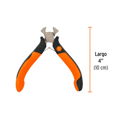 Mini pinza tipo tenaza Truper Cod 17368 PM-TN4 4" mango Comfort Grip