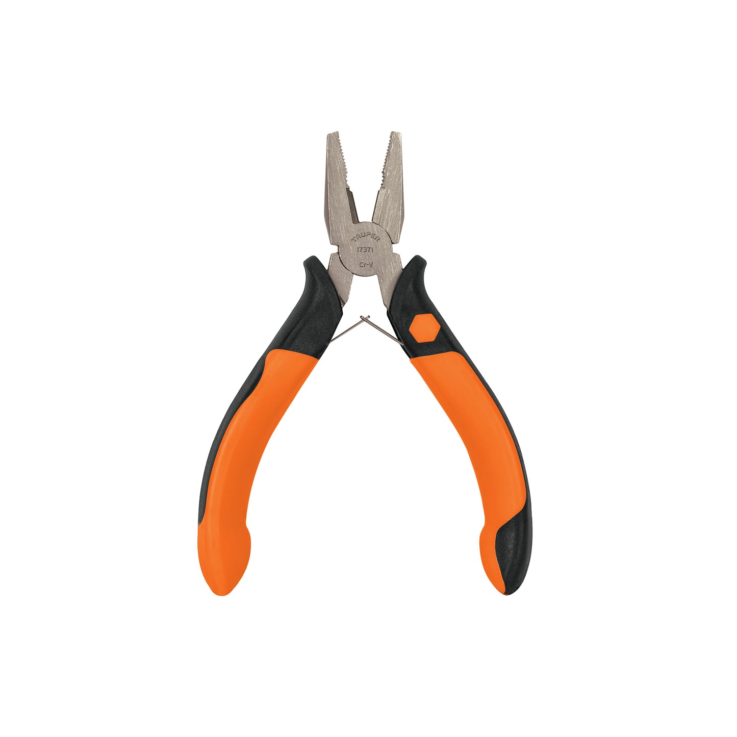 Mini pinza para electricista Truper Cod 17371 PM-PE4 5" mango Comfort Grip