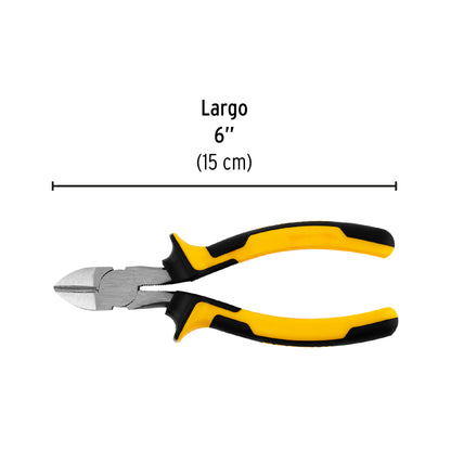 Pinza corte diagonal 6" Pretul Cod 22675 PCD-6PX mango Comfort Grip