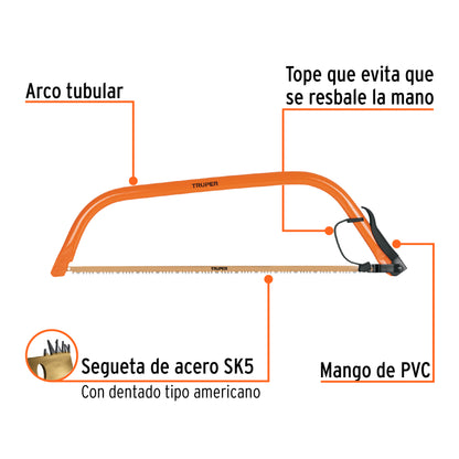 Arco jardinero tubular de 30 truper Cod 10260 AJT-30