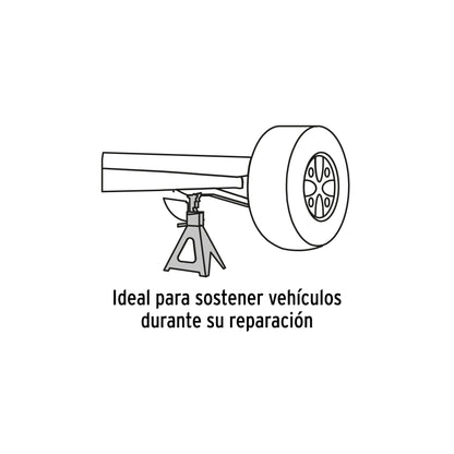 Caballetes Truper Cod 14843 TORAU-3 de 3 ton para Auto
