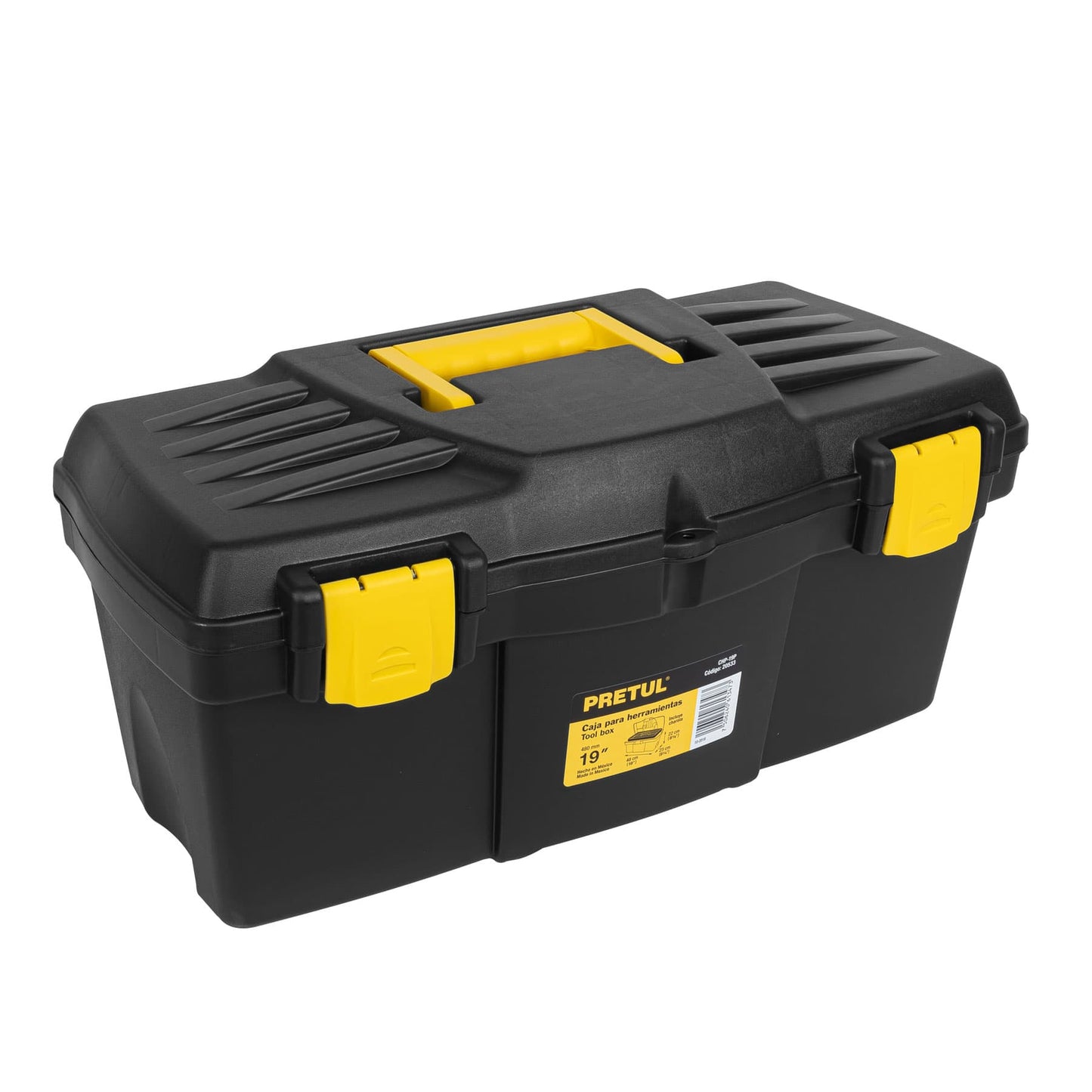 Caja de herramientas Pretul Cod 20533 CHP-19P de 19" sin compartimiento