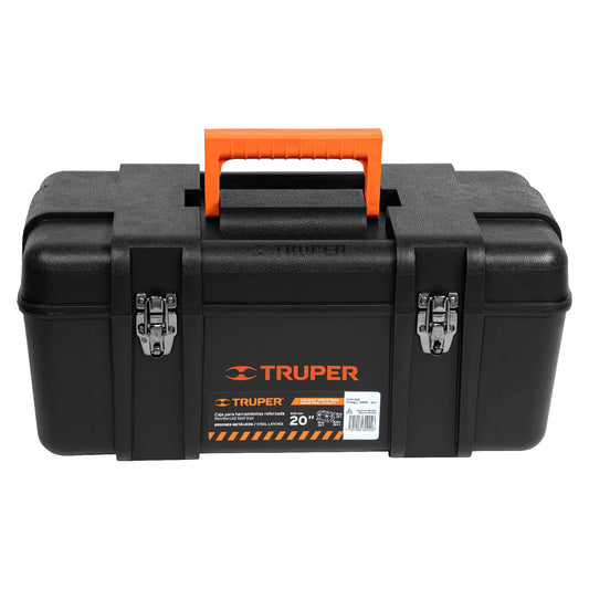 Caja de herramientas Truper Cod 10380 CHP-20X, de 20" industrial, broches metálicos