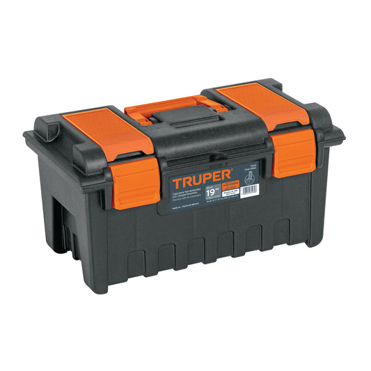 Caja de herramientas Truper Cod 11143 CHA-19NC de 19" con compartimentos