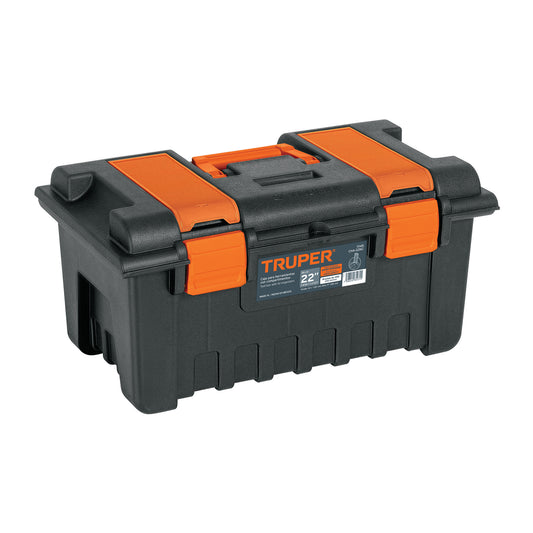 Caja de herramientas Truper Cod 11145 CHA-22NC de 22" con compartimentos