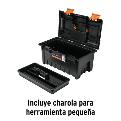 Caja de herramientas Truper Cod 19781 CHA-19N de 19" sin compartimientos