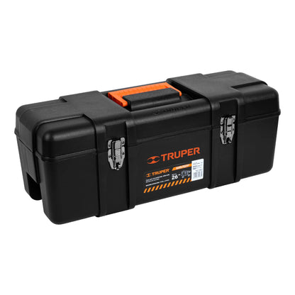 Caja de herramientas Truper Cod 19882 CHP-26X, de 26" industrial, broches metálicos