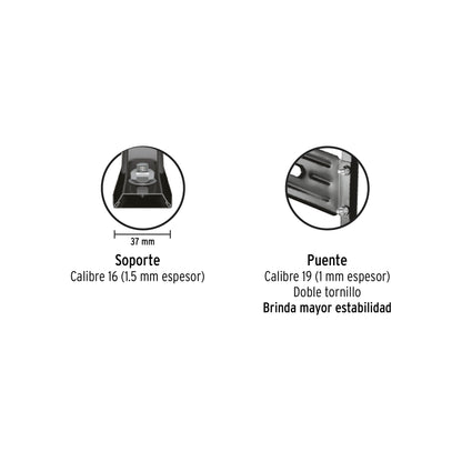 Carretilla 5 ft3 Pretul Cod 22703 TP-5N Concha Plástica Neumática Bastidor Tubular