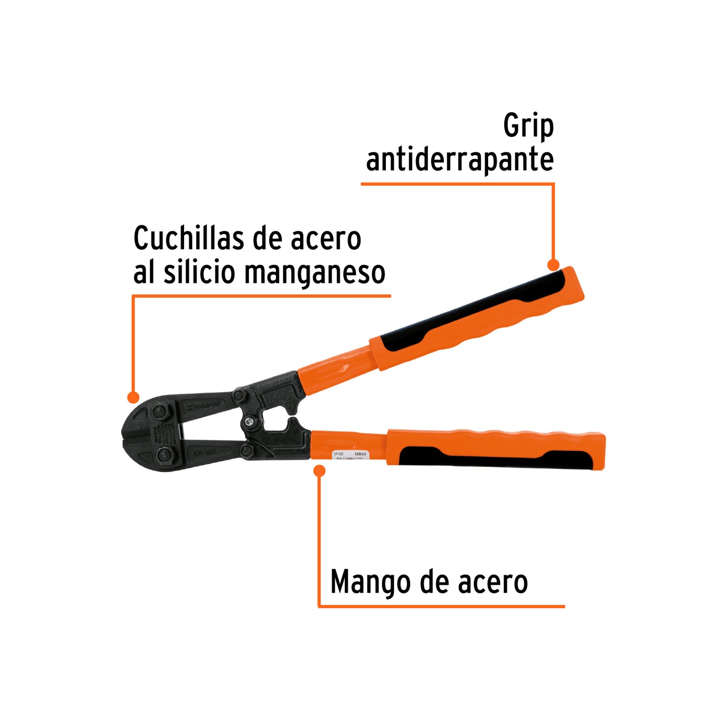 Cortapernos 12" Truper Cod 12830 CP-12X profesional