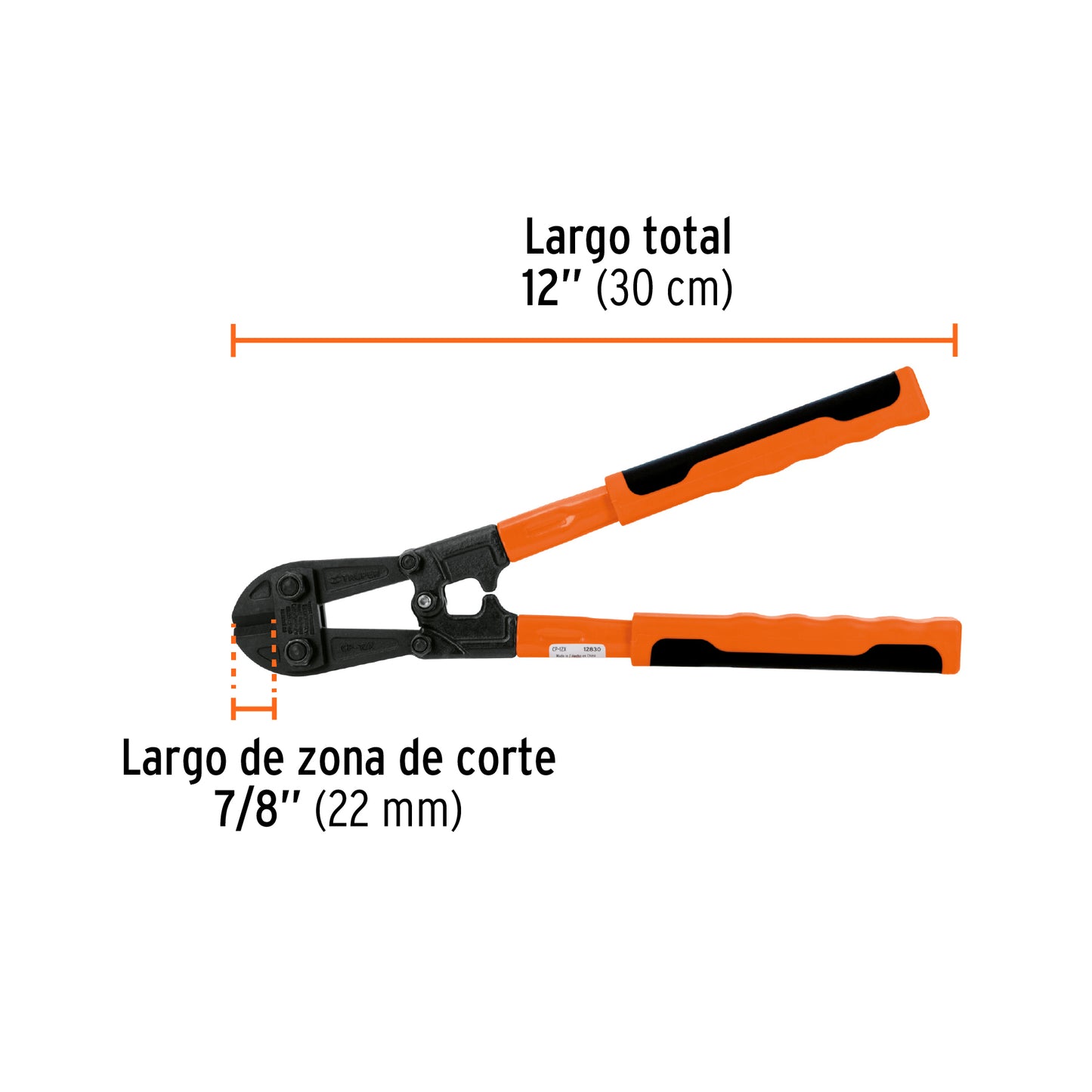 Cortapernos 12" Truper Cod 12830 CP-12X profesional