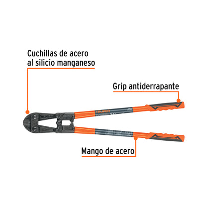Cortapernos 24" Truper Cod 12833 CP-24X profesional