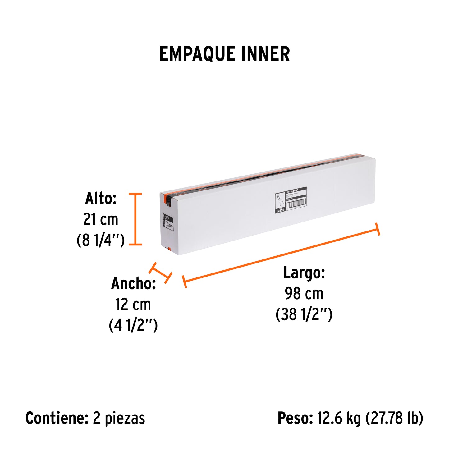 Cortapernos 36" Truper Cod 12835 CP-36X profesional
