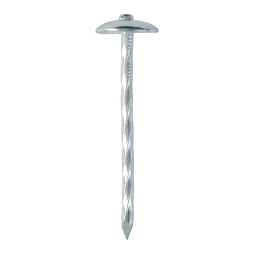 Clavo calamina BWG 9x2.5" Truper Cod 103395 CLCA-9X25 caja con 25 kg