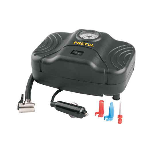 Inflador portátil Pretul Cod 21689 COMP-12P para auto 12V