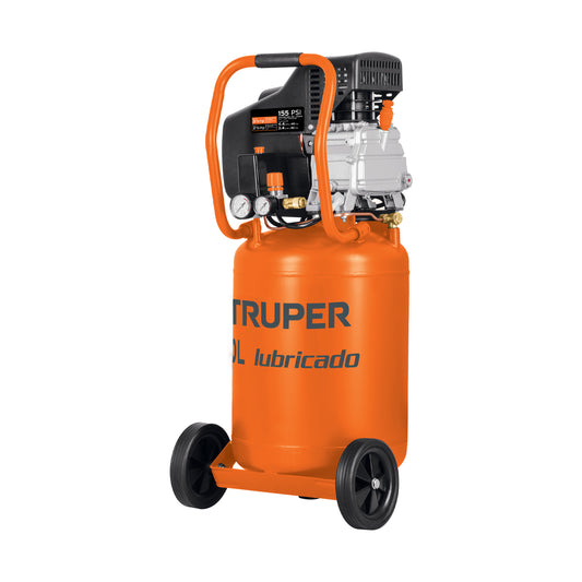 Compresor de aire vertical 50 L truper Cod 102117 COMP-50LV-260 3-1/2 HP 220 V
