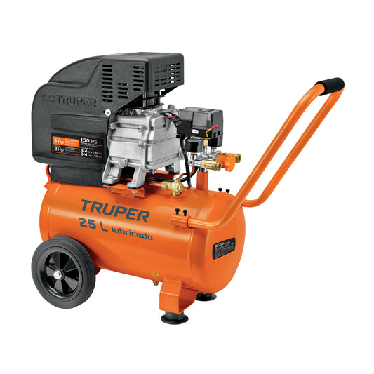 Compresor lubricado de aire truper Cod 11836 COMP-25LT-260 25 L 220 V/60 Hz