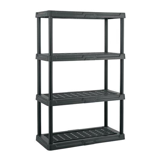 Estante Plástico 4 repisa Pretul Cod 20680 EST-4AP Cap 35 kg 140x44x92