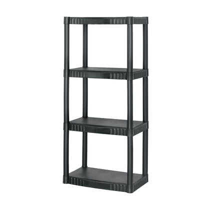 Estante Plástico 4 repisas Pretul Cod 25075 EST-4P Cap. 27 kg 123x36x56