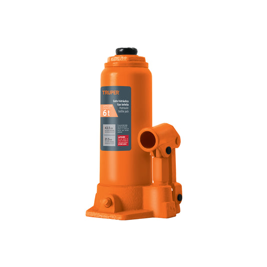 Gato Hidráulico botella Truper Cod 14814 GAT-6 de 6 Ton