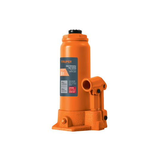 Gato Hidráulico botella Truper Cod 14816 GAT-8 de 8 Ton