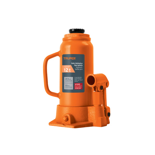 Gato Hidráulico botella Truper Cod 14818 GAT-12 de 12 Ton