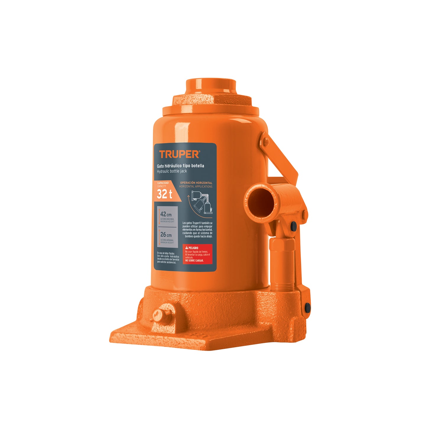 Gato Hidráulico botella Truper Cod 14819 GAT-32 32 ton