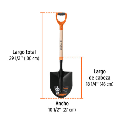 Pala lampa cuchara Truper Cod 10000 PC-PE Perú