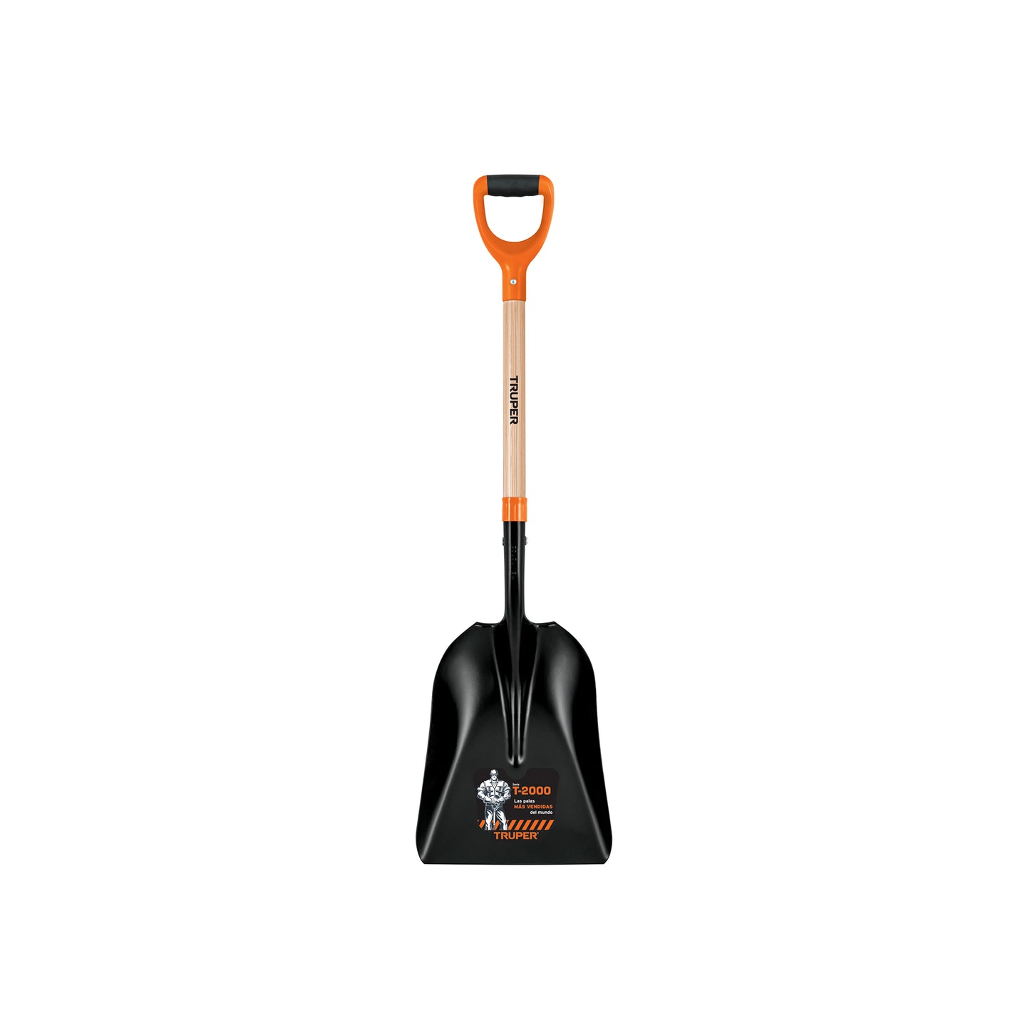 Pala carbonera T-2000 Truper Cod 17164 PCAY-P puño "Y"