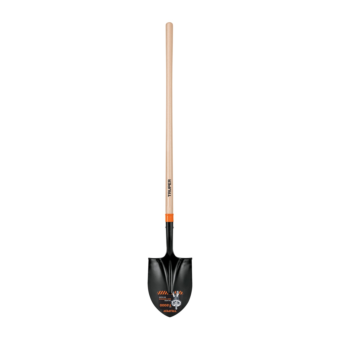 Pala redonda T-2000 Truper Cod 17175 PRL-P mango largo 45"