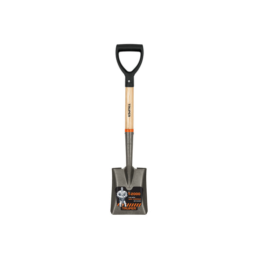 Pala cajuelera cuadrada Truper Cod 17194 TR-BYC puño D mango de madera