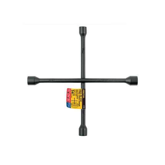 Llave de cruz 14 pretul Cod 21800 LLCR-14P con acabado negro mate