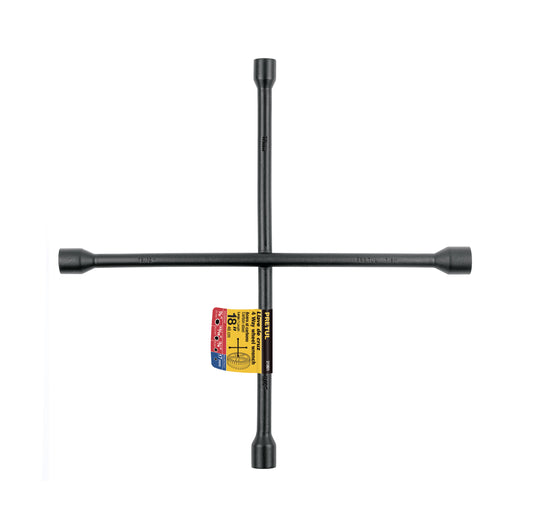 Llave de cruz 18 pretul Cod 21801 LLCR-18P con acabado negro mate