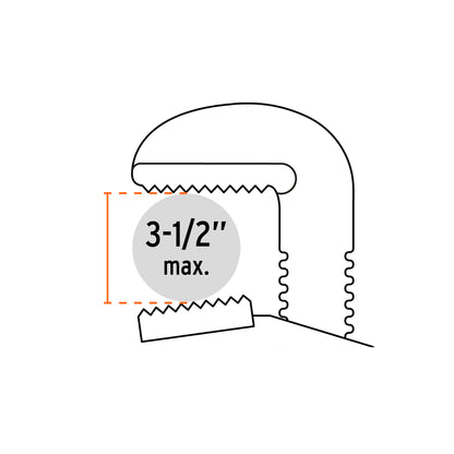 Llave stilson 36" Truper Cod 15841 STI-36 cuerpo robusto de hierro dúctil